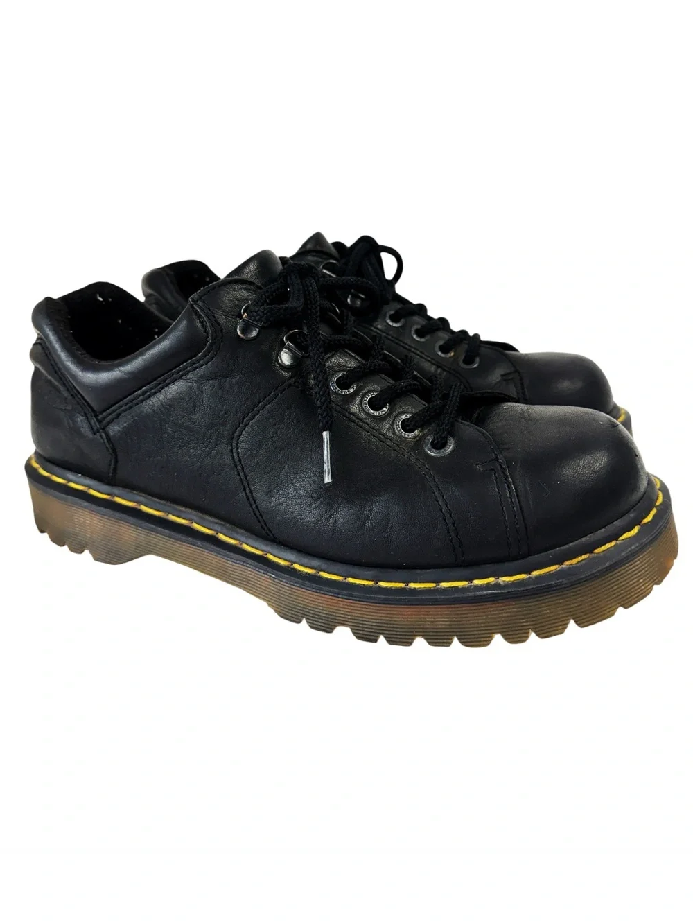 Vintage Dr. Martens #8312 black leather chunky Oxford shoes Size Mens 12